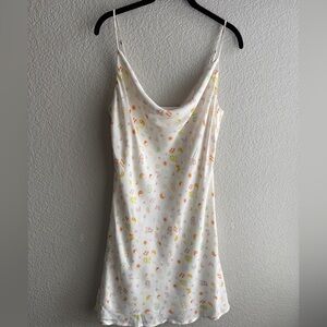 Elodie Cowell Neck Summer Print Dress